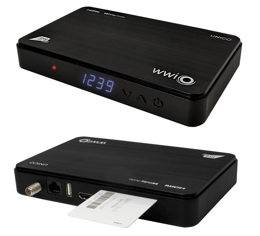WWIO UNICO PRO – Il decoder Tivùsat HD completo e pronto all’uso