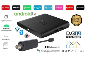 Recensione del decoder digitale terrestre Smart TV Android Homatics Box Q