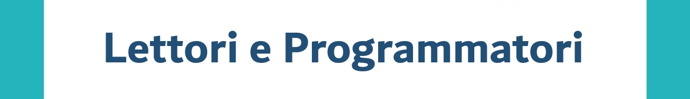 Lettori e Programmatori