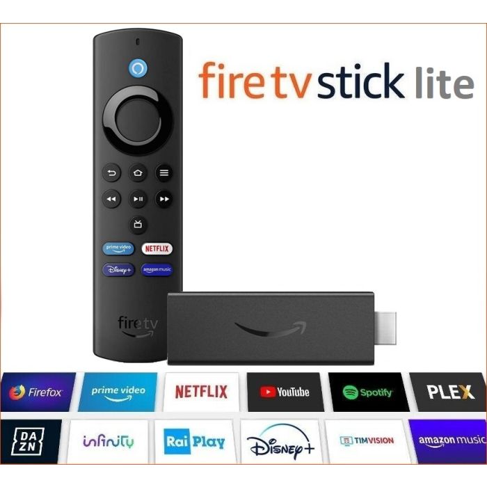 Telecomando vocale Alexa (3ª generazione) per Fire TV, con comandi