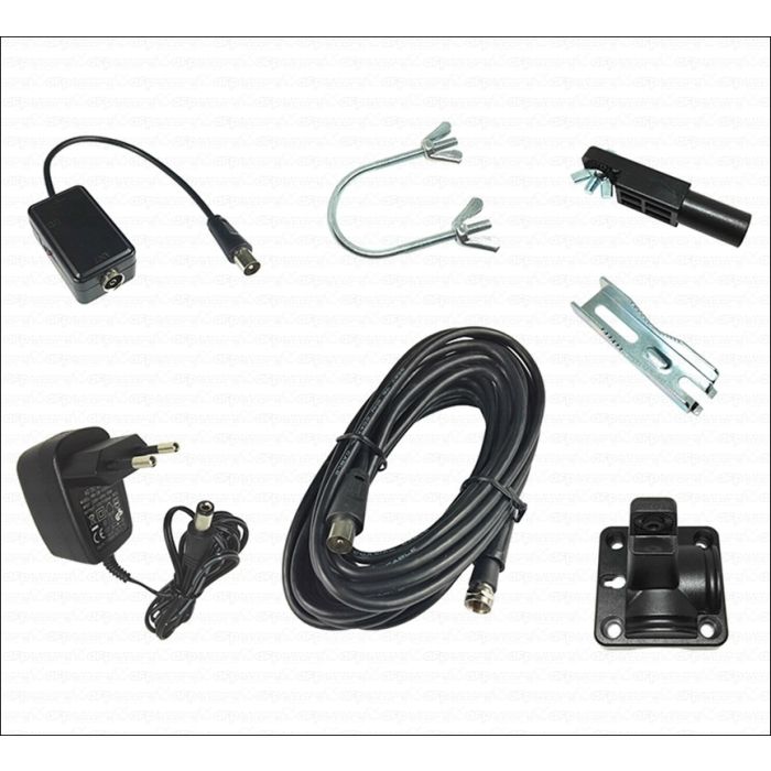 SDES-IN Mini Antenna Da Esterni Amplificata Per Tv DVB-T - Foto 5