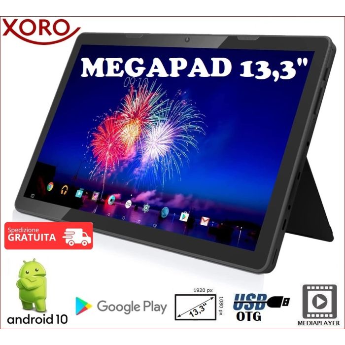 Tablet 13,3 Pollici XORO MegaPAD 1333 - PC-NOTEBOOK / TABLET E