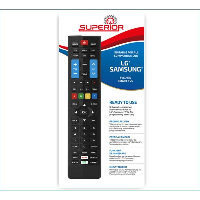 Telecomando Universale per SMART TV SAMSUNG e LG - ACCESSORI DECODER
