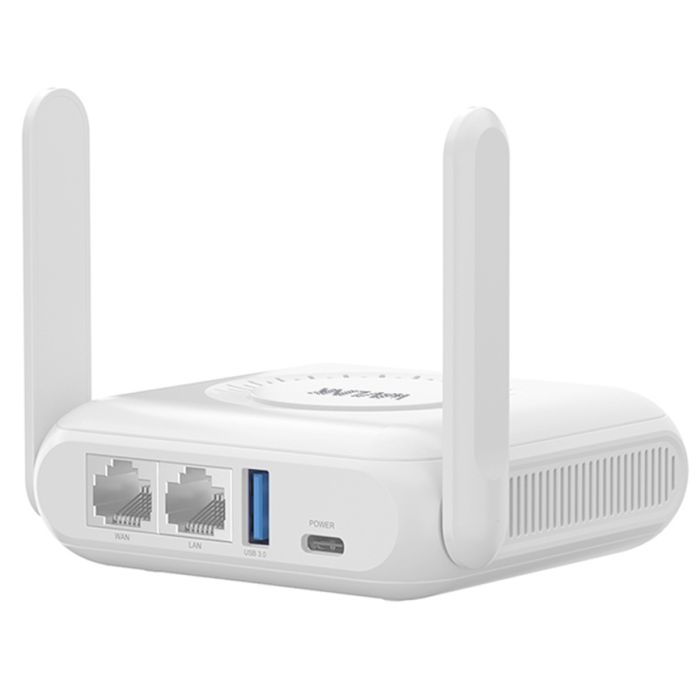 Ripetitore WiFi esterno Starlink Gen 3 – 300 Mbps, 0,3 km di copertura, 56 dispositivi, IP65