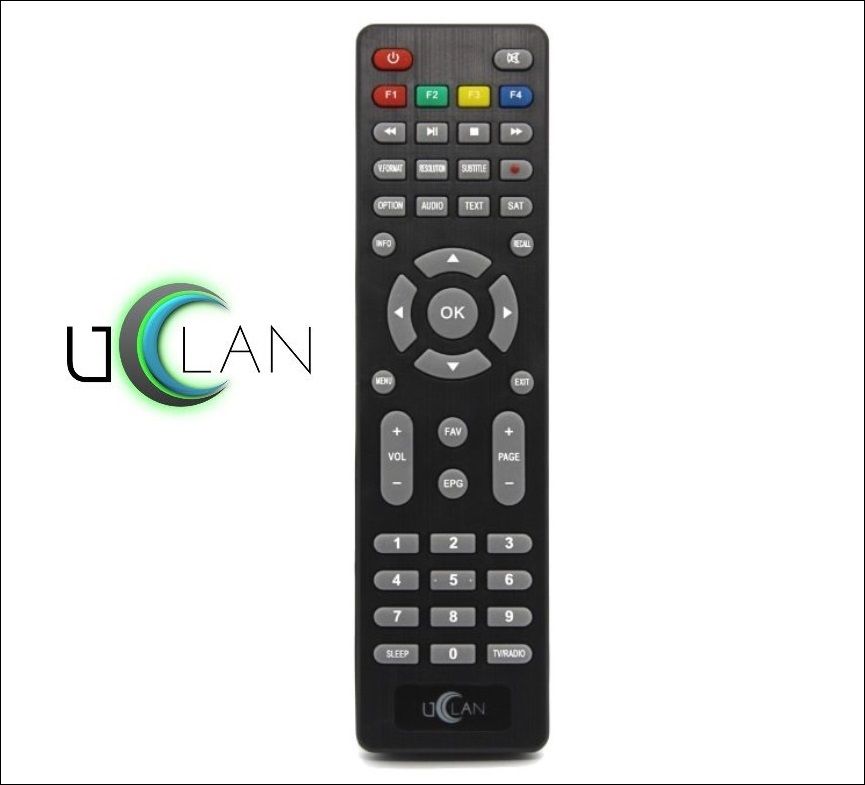 Telecomando Sostitutivo VINABTY Per Decoder Uclan Digital - Compatibile