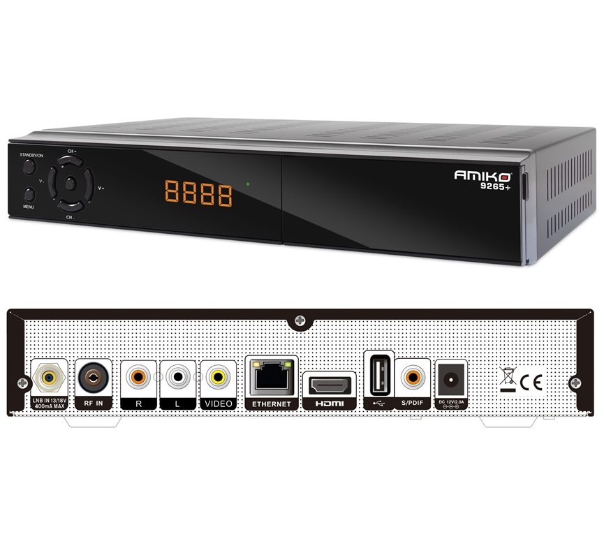 Decoder Amiko 9265 Combo 4K UHD – Potenza, versatilità e qualità in un solo box